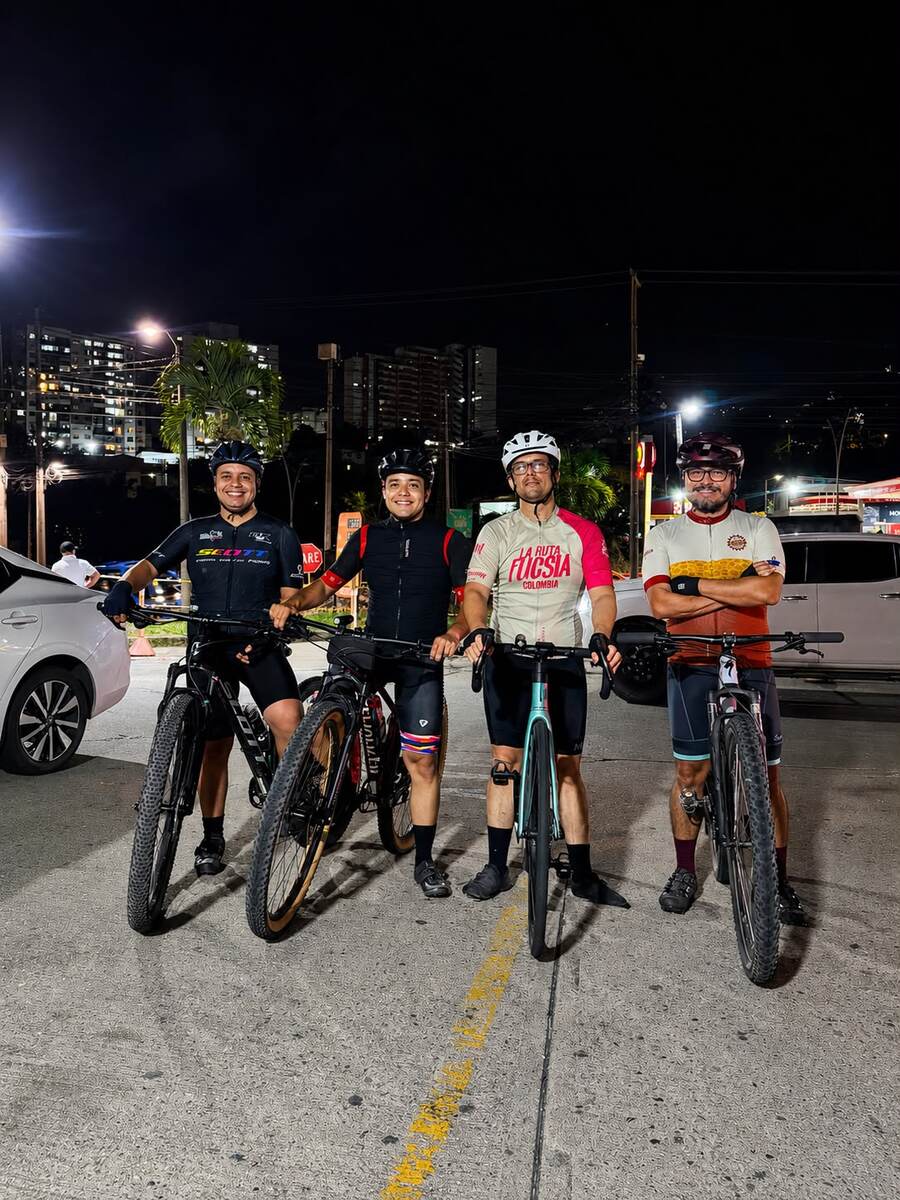 Rodada nocturna de Parceros